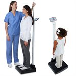 APEX Digital Scales with Mechanical Height Rods