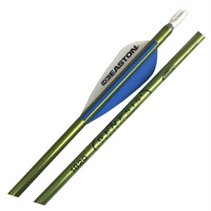 12 full length arrows, 3" vanes