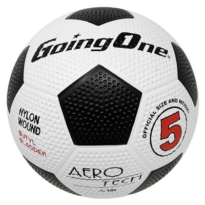 Ballon de soccer en caoutchouc Going One AeroTech blanc
