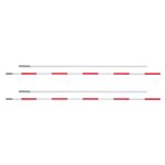 Paire d'antennes de volleyball en fibre de verre