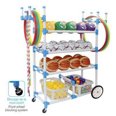 All-Terrain 4-Levels Plastic Cart