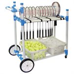 All-Terrain PVC Racket Cart