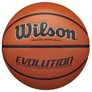 Ballon de basketball de partie Evolution, cuir composite