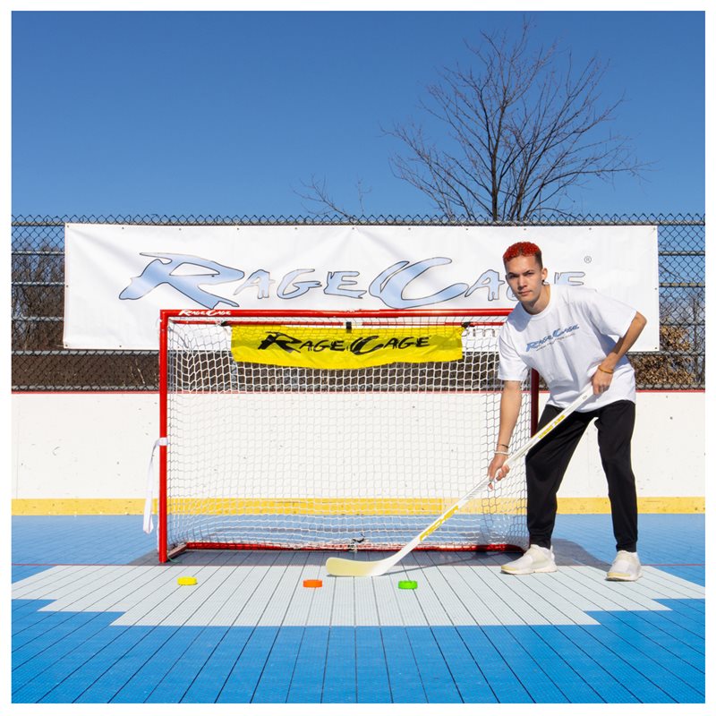 But de hockey Rage Cage tubes de 3,8 cm (1½")