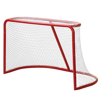 But de hockey en acier avec filet, 4'x6'
