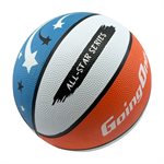 Recreational Rubber Basketball, #5, Tricolore