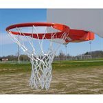 Rear Mount Breakaway Basketball Rim, with Net