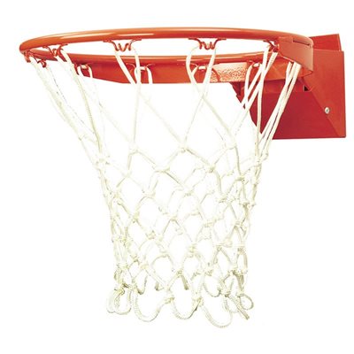 Heavy-Duty Spring-Loaded Basketball Rim, Front Mount