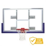 Basketball Glass Backboard, 42"x72", with Conversion Kit