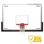 Panneau de basketball de compétition en verre 