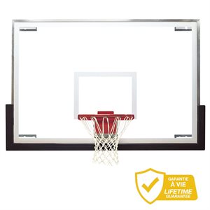 Competition Glass Basketball Backboard, 48"x 72"