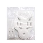 Matelas repliable, mousse souple,, 4'x6'x2", 2 velcros