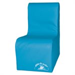Foam Chair for 1 Child, Cyan