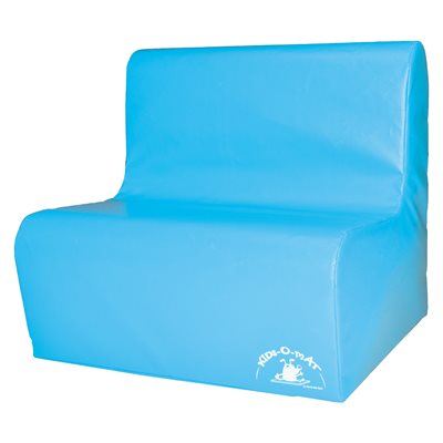 Foam Chair for 2 Children, Cyan