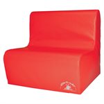 Foam Chair for 2 Children, Red