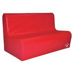 Foam Chair for 3 Children, Red