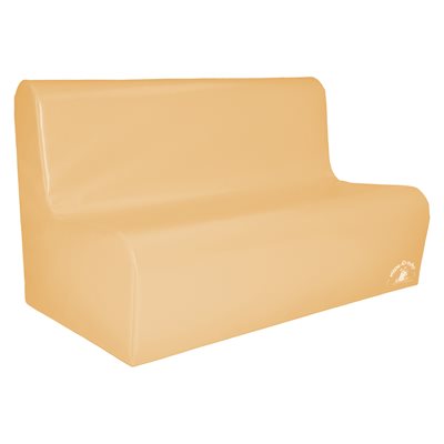 Foam Chair for 3 Children, Tan