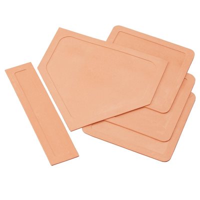 Set of Rubber Baseball Bases