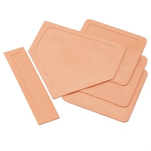 Set of Rubber Baseball Bases