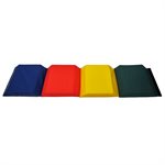 4 blocs de couleurs en mousse emboîtables, 24"x24"x4"