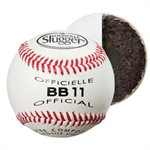 12 Leather Baseballs, Cork and Rubber, 9"