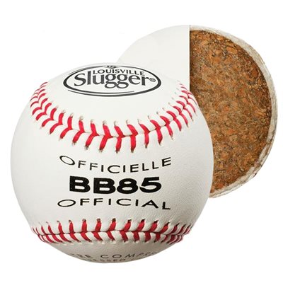 12 Leather Baseballs, Cork and Rubber, 8-½"