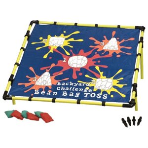 Pellet bag toss game