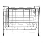 Steel Ball Cage, 36 X 24 X 41" (91 X 61 X 104 cm)