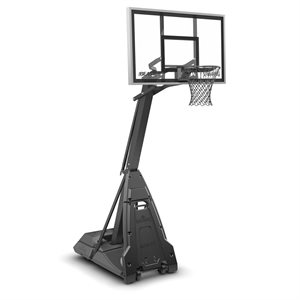 Structure de basketball portative Spalding The Beast, Black Edition