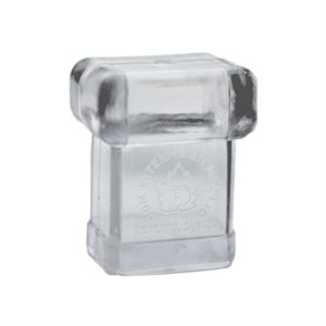 Dom Transparent Butt End for Hockey Or Ringette Stick 