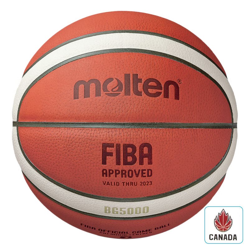 Ballon de basketball officiel en cuir TOP GRAIN