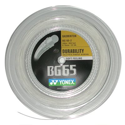 Cordage Yonex pour raquette de badminton, 200 m (656')