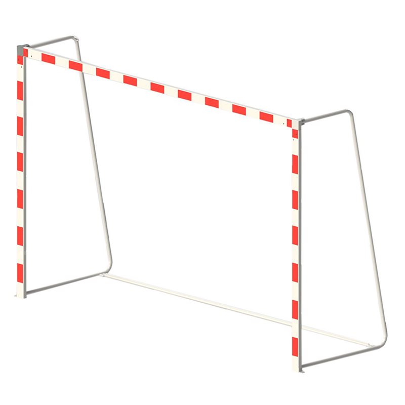 Junior Aluminum Handball Goals, Foldable, 5' x 7'2" x 2' x 2'8"