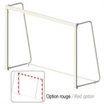 Junior Aluminum Handball Goals, Foldable, 5' x 7'2" x 2' x 2'8"