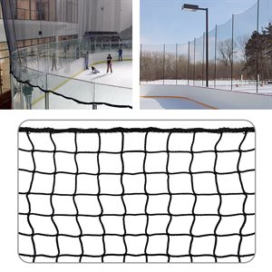 Skating Rink Protective Net, 20'x10'