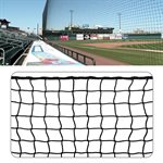 Protective Net, 2.5 mm, 1-3 / 4" Mesh, with Rope Border, Black