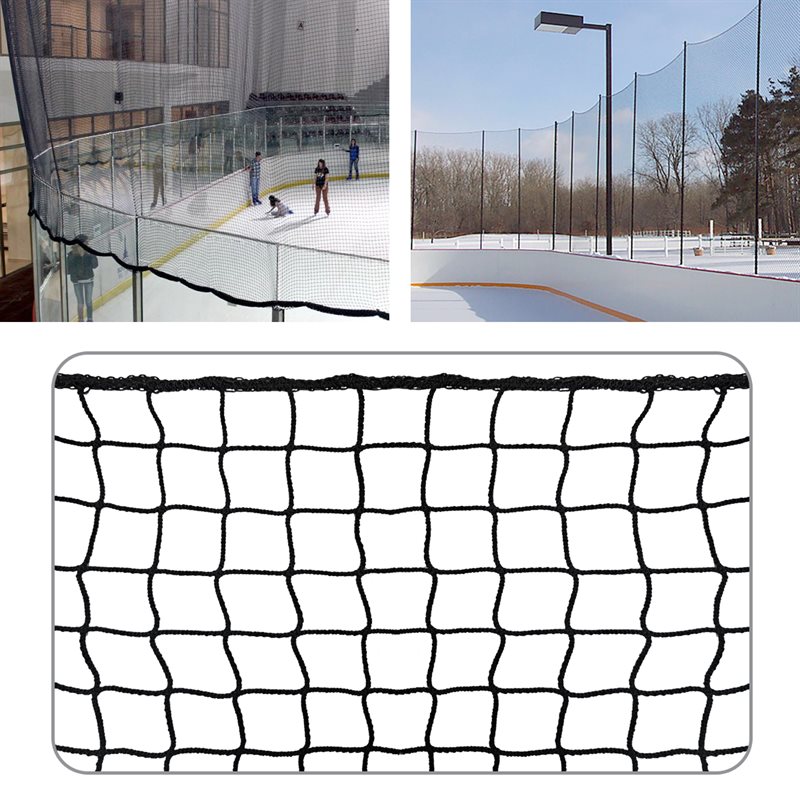 Protective Nylon Net for Arenas, WHITE, 2.5 mm, 20' x 10'