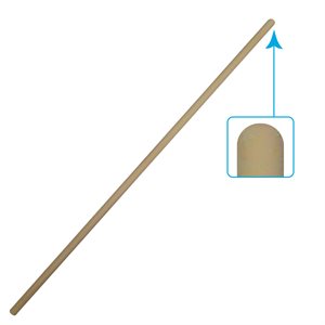 Bâton de bois pour gouret de salon ou jeu de drapeau 122 cm (48")