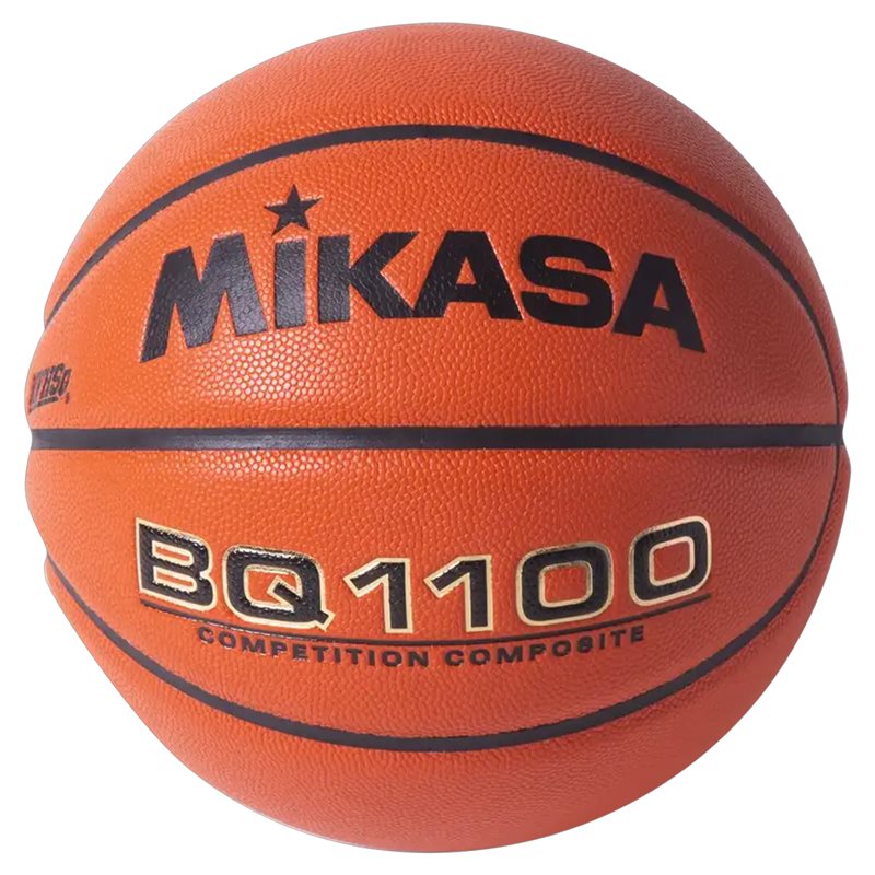 Ballon de basketball de compétition Mikasa®, cuir composite 