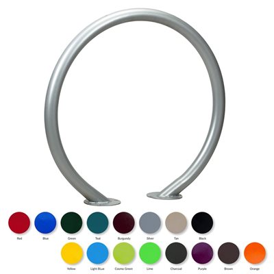 Alpha-Shaped Bike Rack, 2 Slots