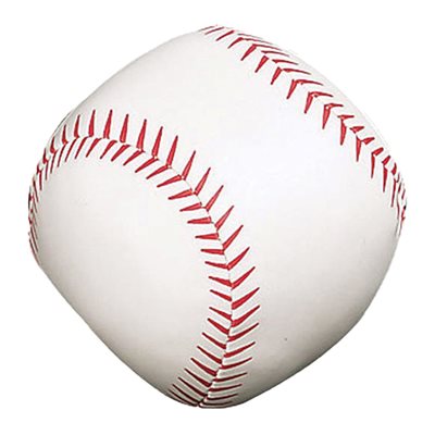 Balle de baseball molle et légère en vinyle, 9''
