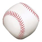 Balle de baseball molle et légère en vinyle, 9''