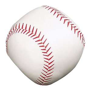 Soft and Light Vinyl Baseball, 9''