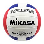 Ballon de volleyball Mikasa Sand Champ, édition bleu / blanc / rouge