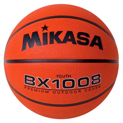 Ballon de basketball Mikasa en caoutchouc