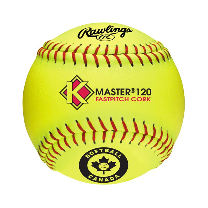 Worth® K Master 120 Softballs, 12", Dozen