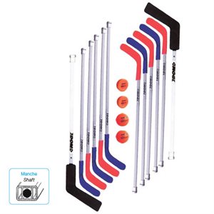 Dom CUP C60-G2 Hockey sticks set - players and goalies - 47" (120cm)