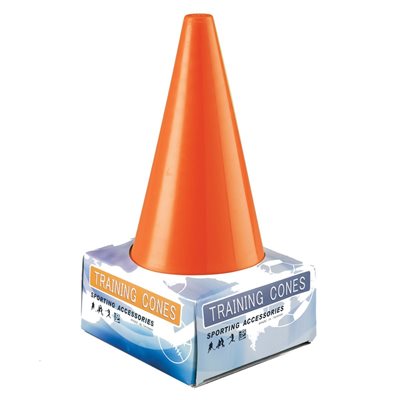 12 cones, 9", orange