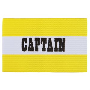 Brassard de capitaine pour adulte, jaune