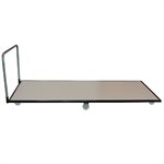Horizontal Cart with Steel Handle, 4'x8'